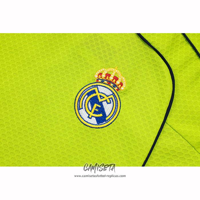 Chandal del Real Madrid 2025-2026 Manga Corta Verde - Pantalon Corto